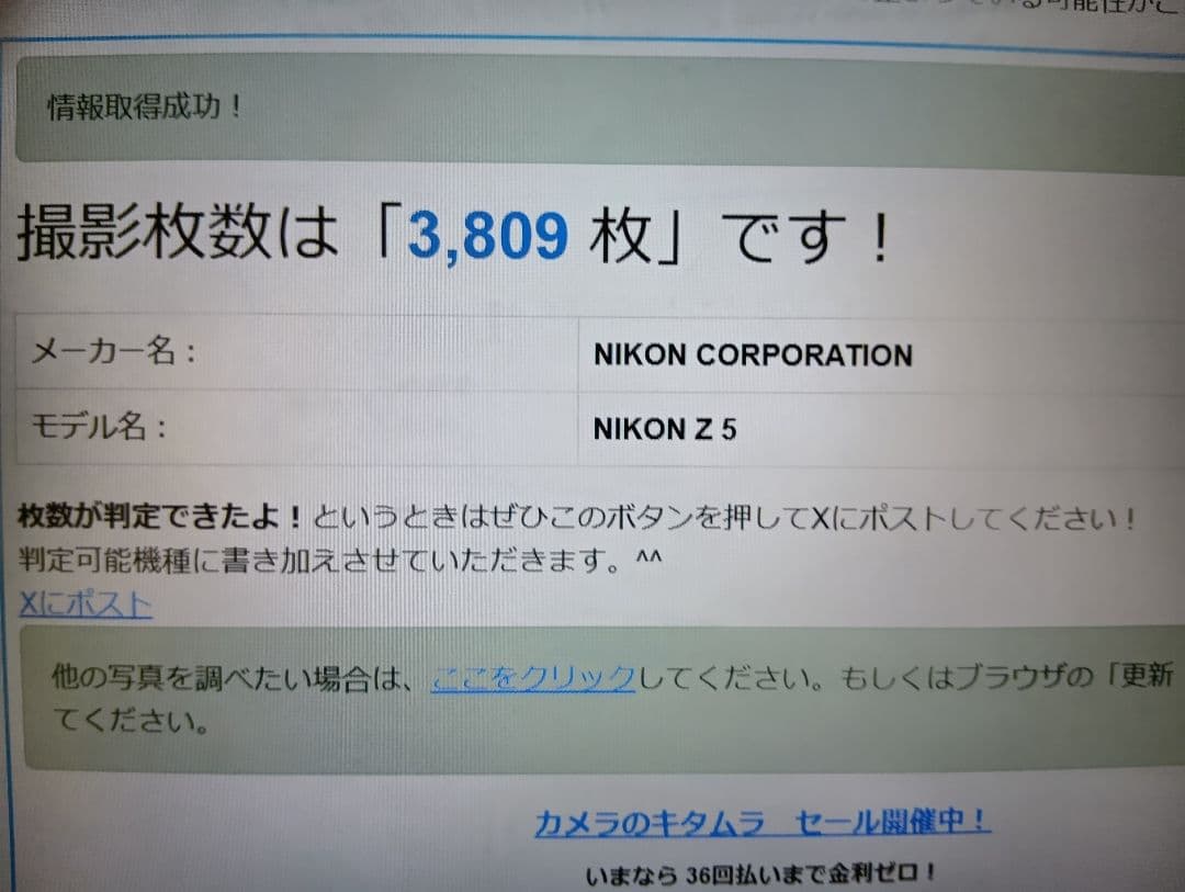 nikon z5 3809ショット 24-50mmレンズ　PORTERストラップ