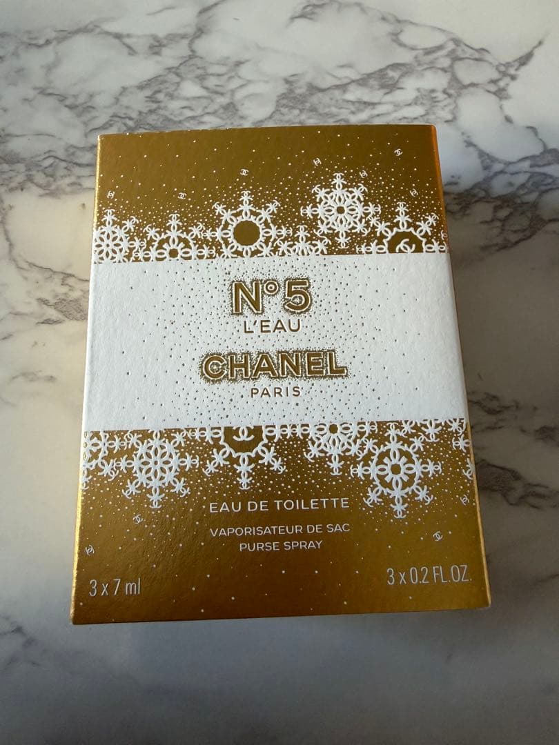 CHANEL N°5 L'EAU オードトワレ 3本セット 限定品　新品未使用