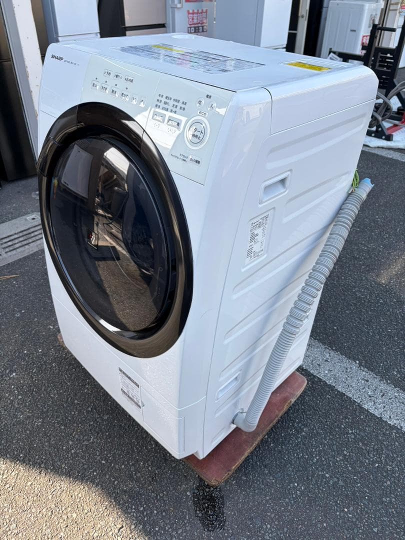 ドラム式洗濯機 シャープ 2022年 洗濯7㎏ 乾燥3.5㎏