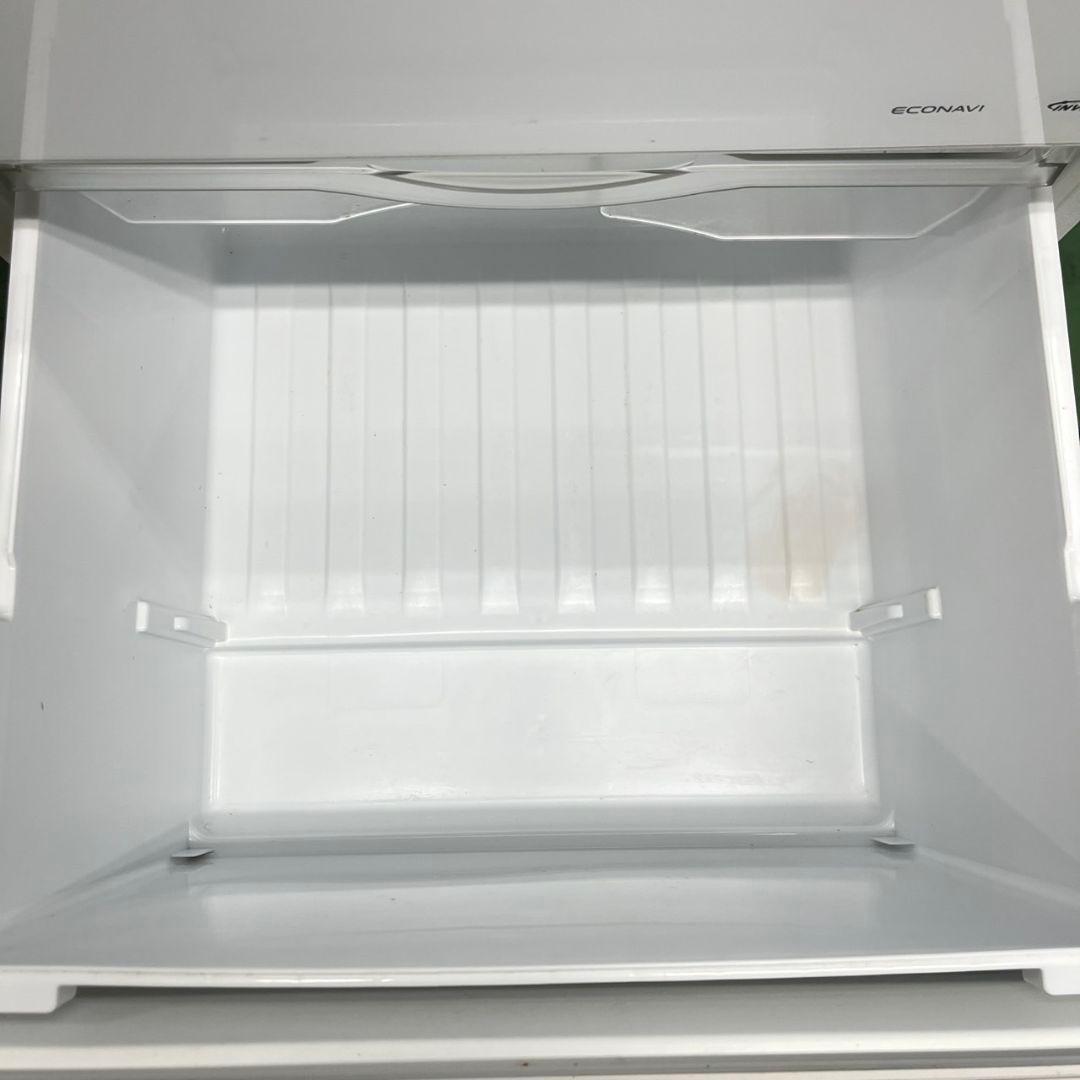 086 大人気　Panasonic　ガラストップ　大型冷蔵庫　3ドア　自動製氷付