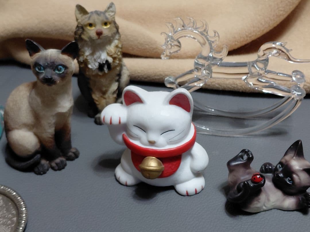 【 動物 アニマル 陶器 ガラス アンティーク 置物 ミニチュア 】