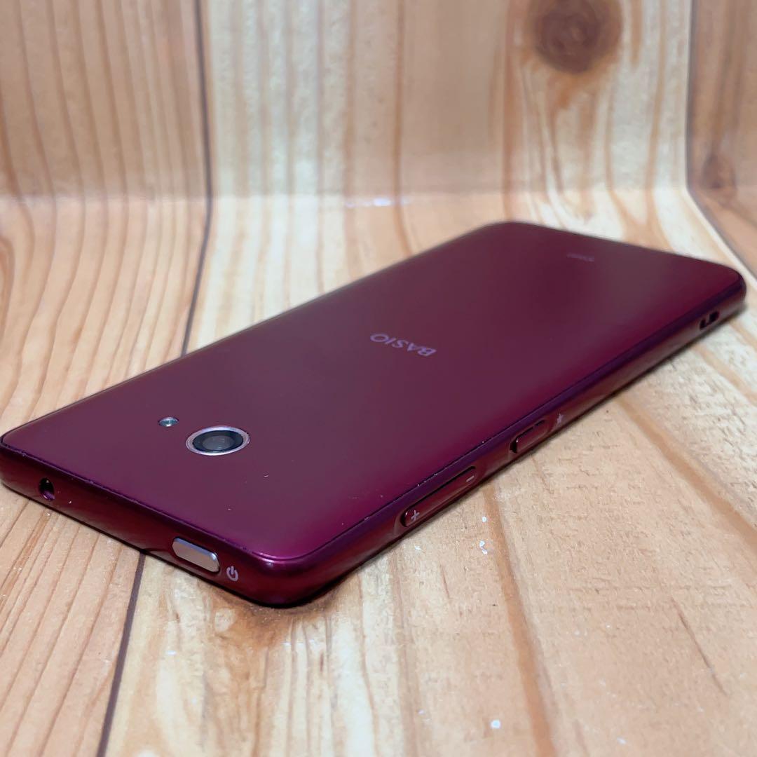 SIMフリー 本体 BASIO 4 KYV47 32 GB 203J レッド