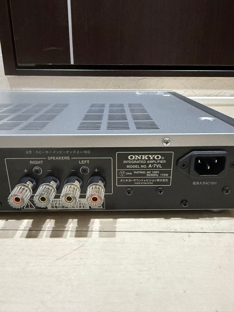 ONKYO A-7VL プリメインアンプ