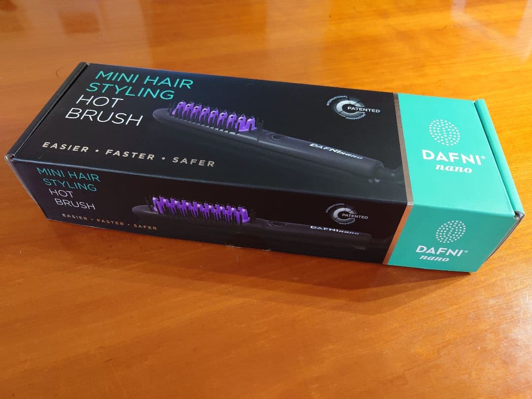 DAFNI nano(ダフニ nano)正規品 ブラシ型ヘアアイロン(美品)