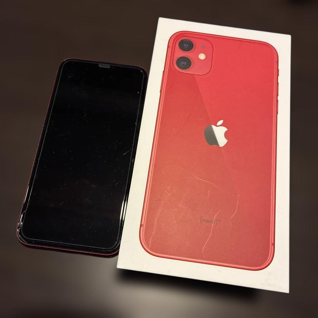 iPhone 11 レッド128GB