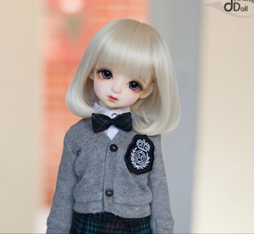 DreamingDoll Little Elva Yui ウィッグ3点・ポーチ付