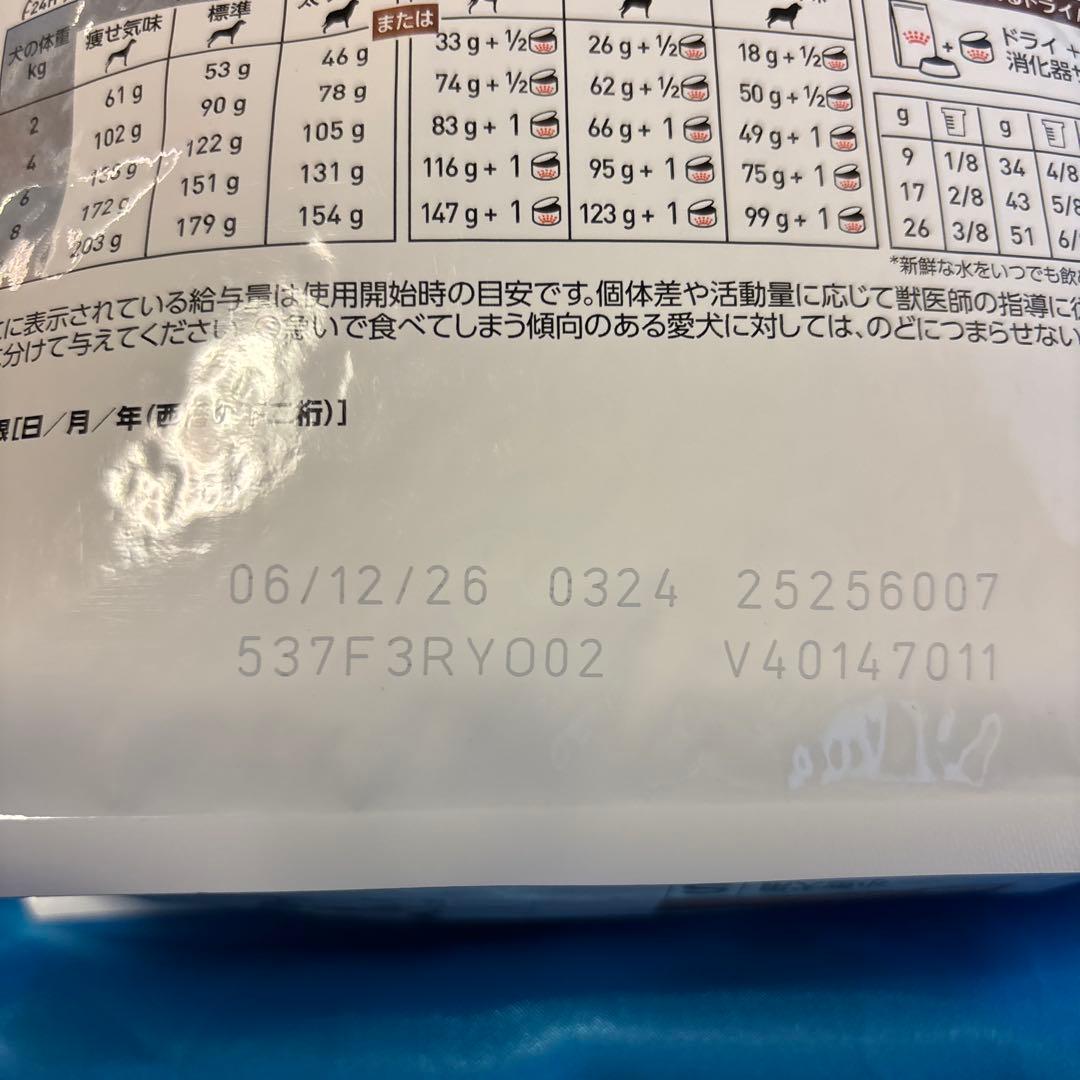  CANIN 消化器サポート 低脂肪 1kg 新品未開封　2袋