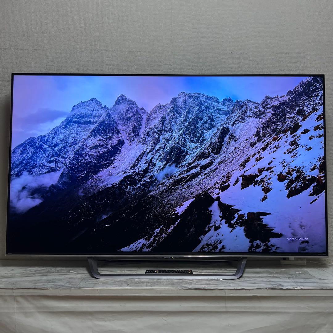 リクエスト価格❣️未使用品シャープ70型4KテレビYouTube.Netflix