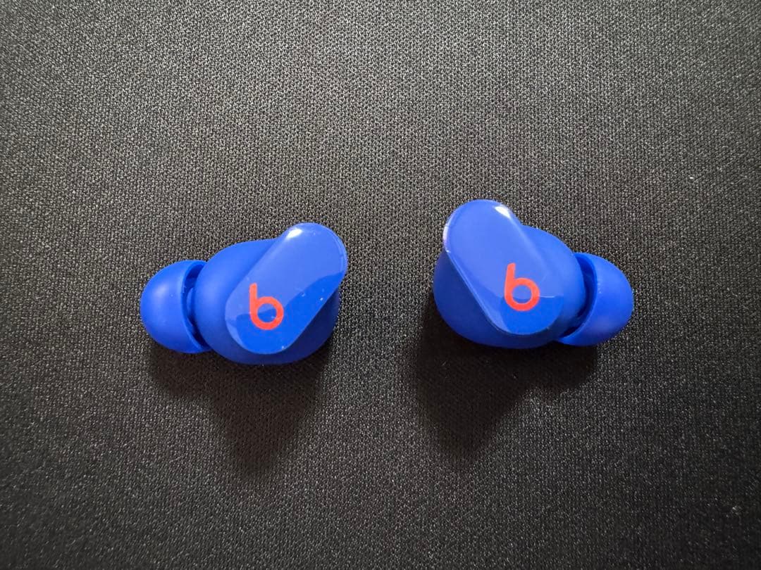 希少 レア Beats Studio Buds ブルー ワイヤレスイヤホン
