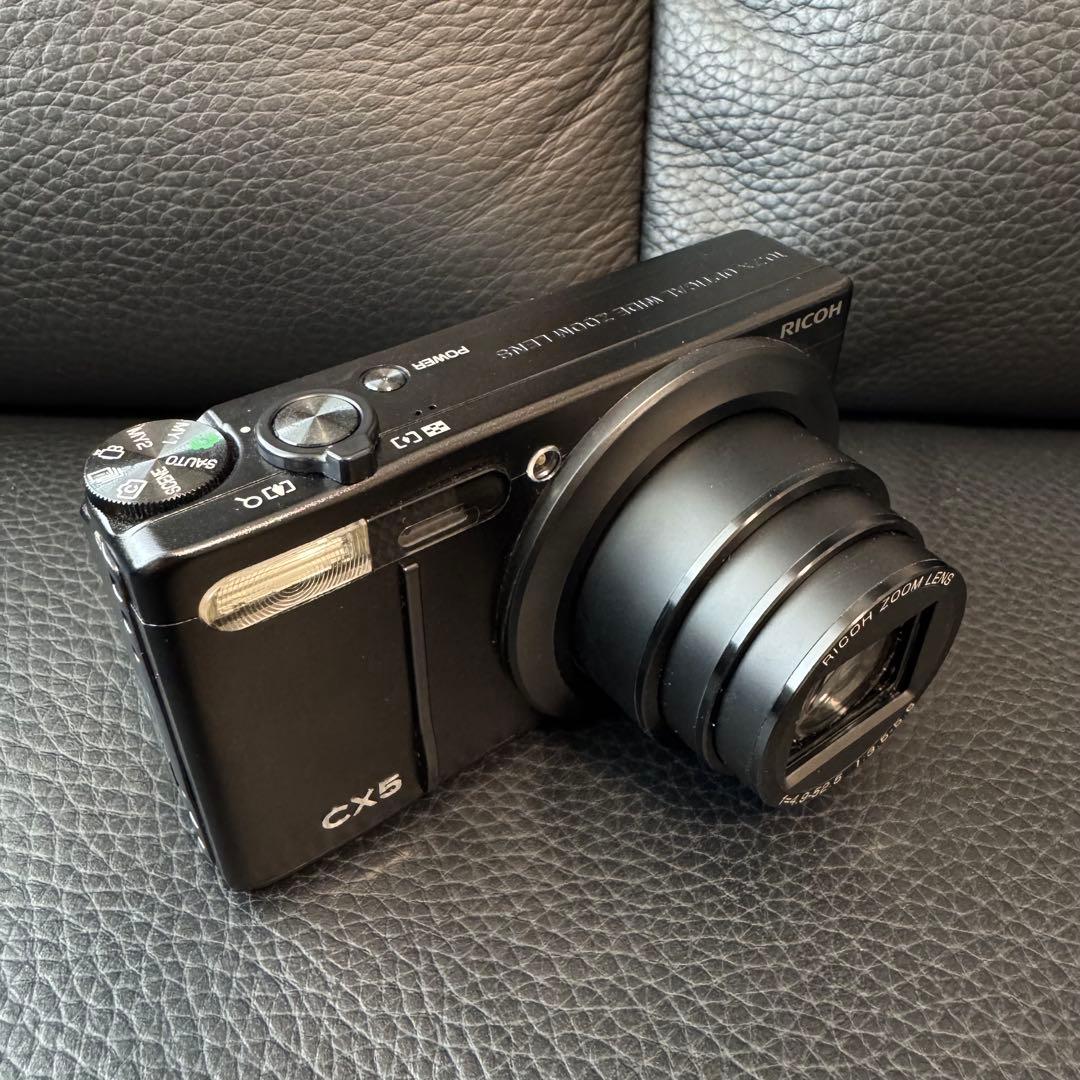 RICOH リコー CX5 ブラック コンパクトデジタルカメラ