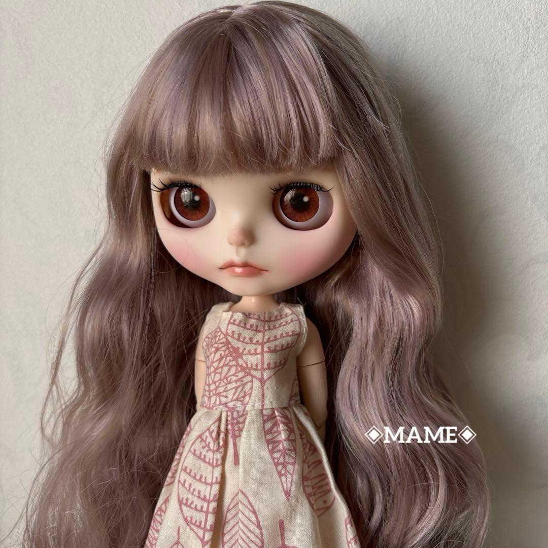 アイシードールカスタム♡白肌・パープルブロンドミックス♡