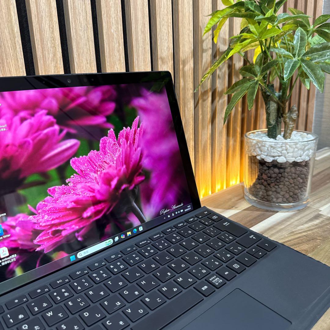 希少ブラック 上位モデル‼️Surface Pro7＋☘第11世代☘ノートパソコン
