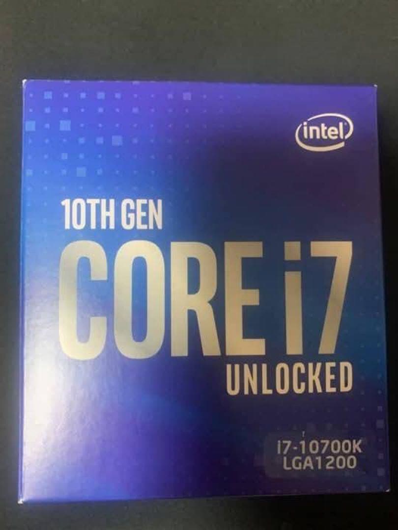 CPU Intel Core i7-10700K