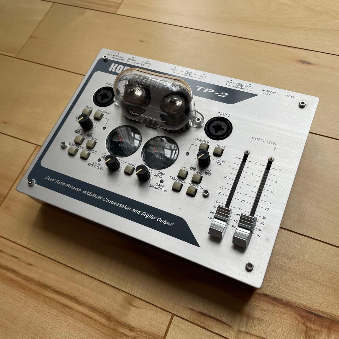【送料無料】　KORG TP-2 真空管プリアンプ　コルグ　コンプレッサー