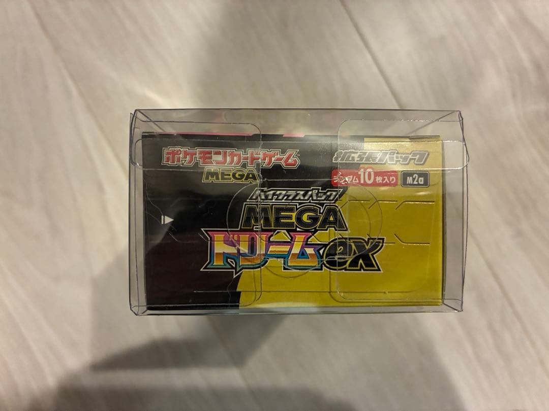 ポケカ　ニンジャスピナー、ムニキスゼロ、MEGAドリームex シュリンクなし