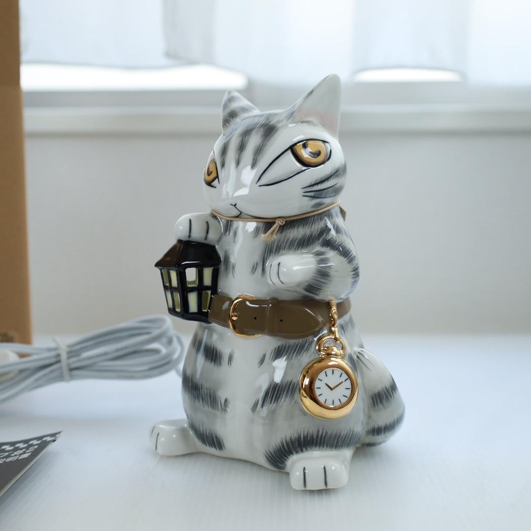 新品未使用　わちふぃーるど　ダヤンランプ　猫雑貨