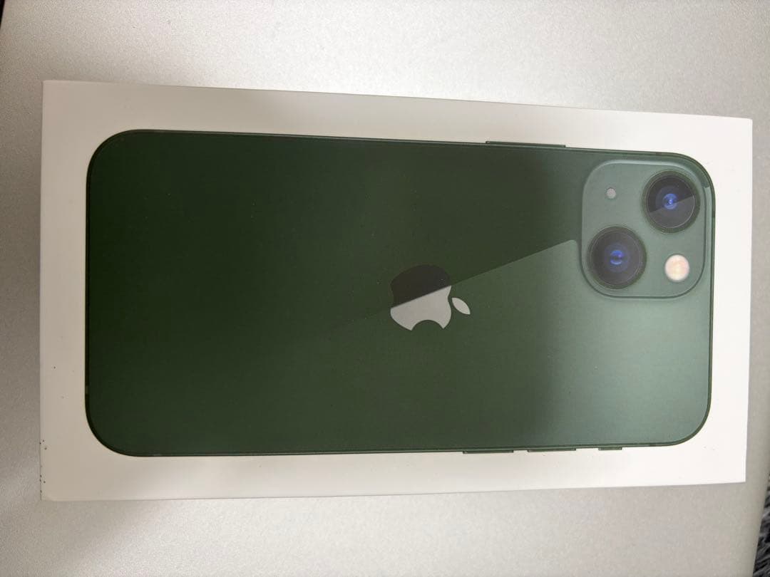 Apple iPhone 13 mini ミッドナイトグリーン 本体（箱あり）