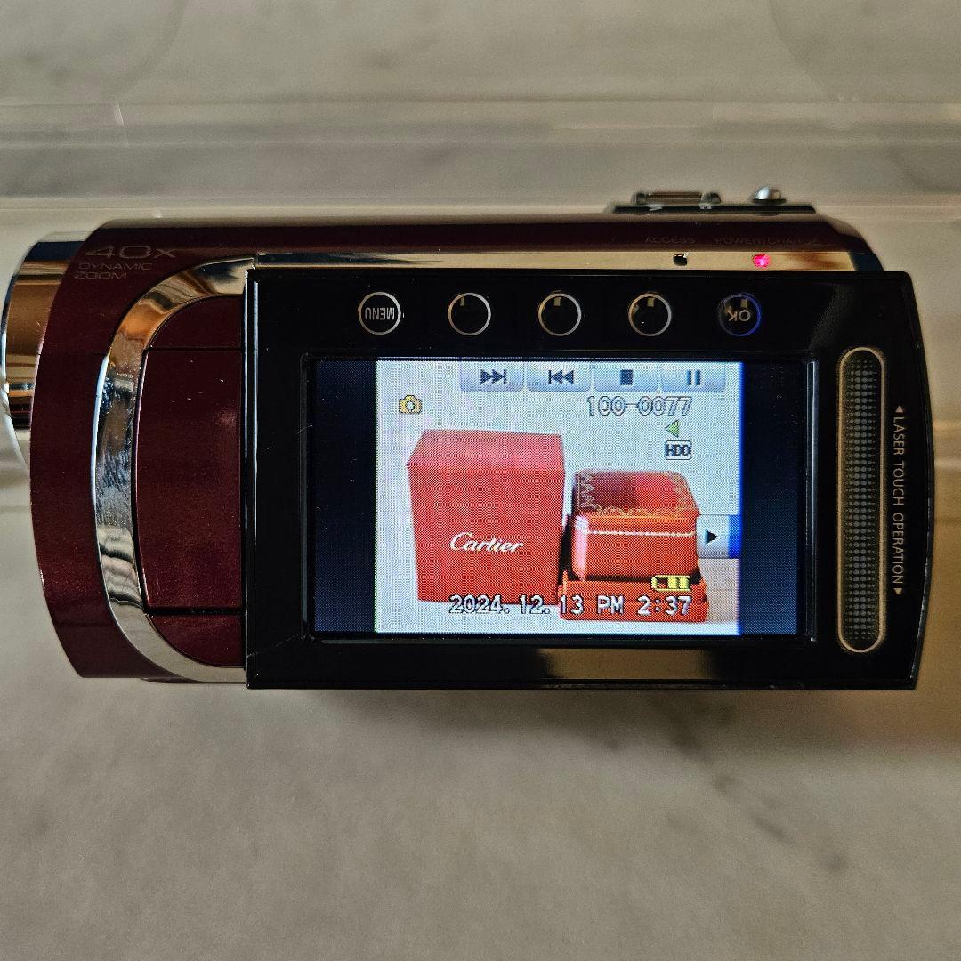 ビクター エブリオ HDビデオカメラ JVC Everio専用DVDライター付き