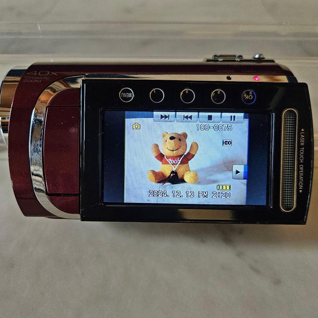 ビクター エブリオ HDビデオカメラ JVC Everio専用DVDライター付き