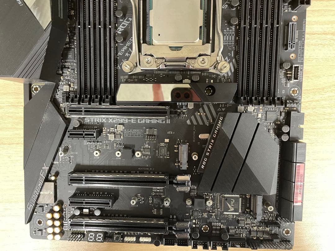 マザーボード　STRIX X299-E GAMING Ⅱ