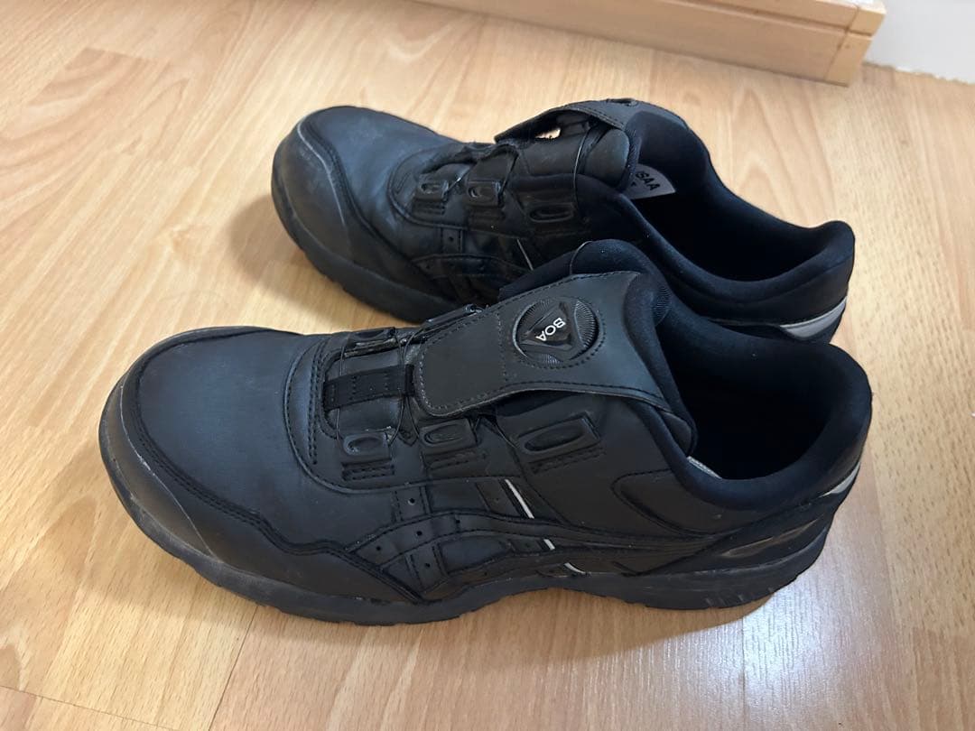 クローム　ASICS BOAシステム安全靴 ブラック