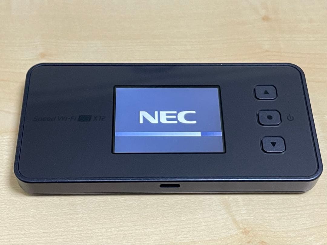 Speed Wi-Fi 5G X12 ブラック