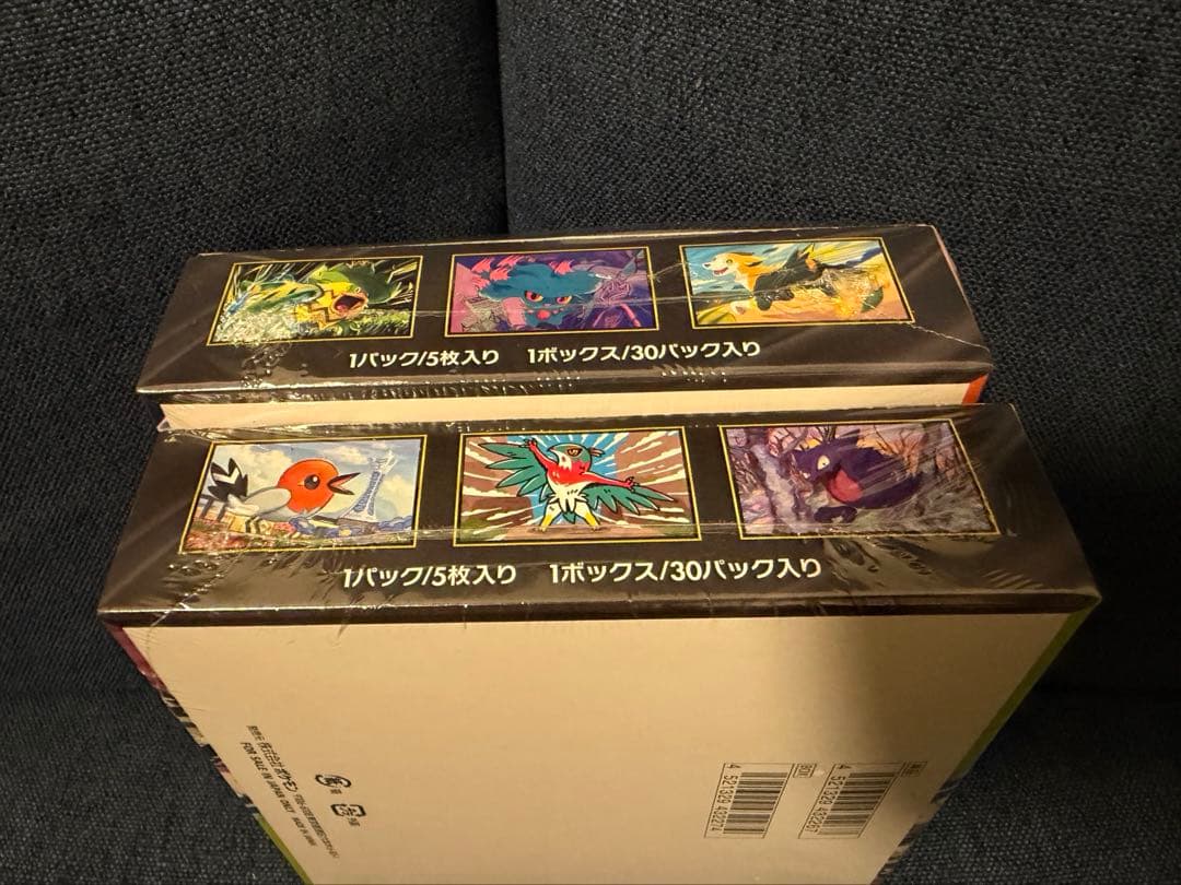 シュリンク付きbox インフェルノx ムニキスゼロ　新品未開封　ポケセン