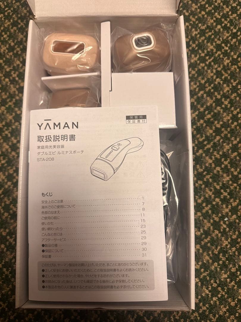 YAMAN 美顔器 STA-208 本体とアタッチメント