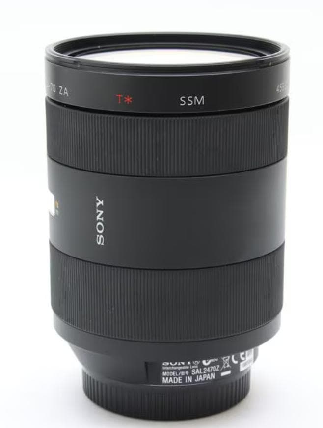 レンズ(ズーム) sony 24-70mm F2.8 ZA SSM SAL2470Z