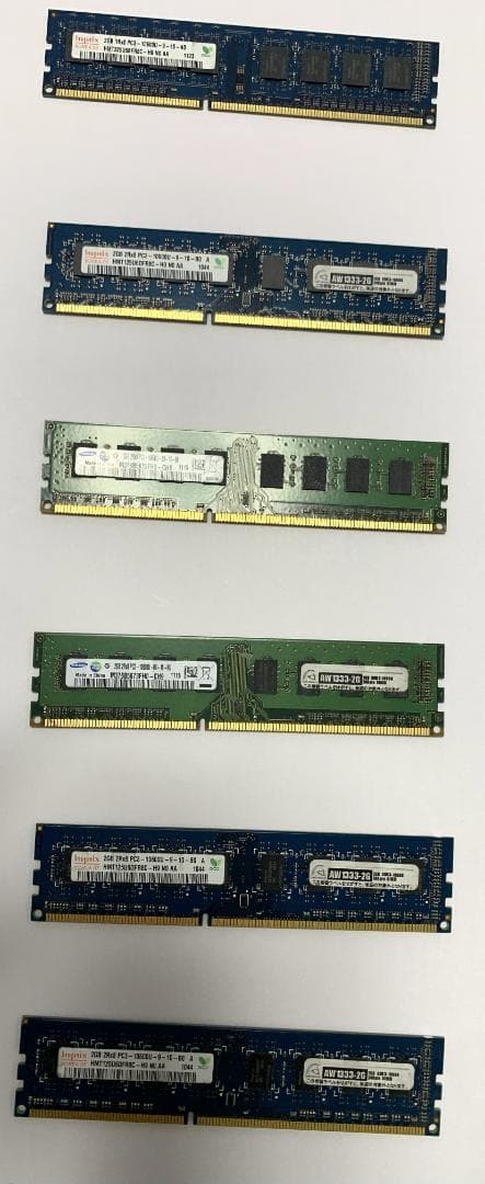 PC3L-12800/PC3-10600S 各種メモリ21枚