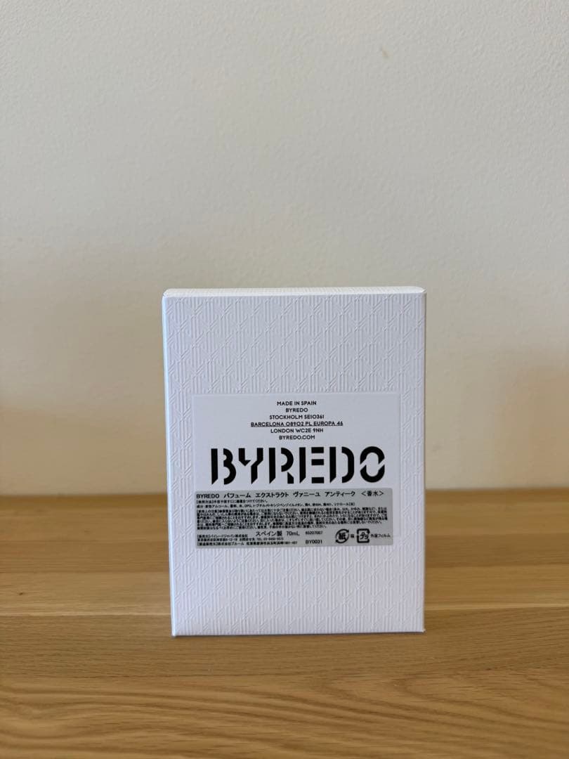 BYREDO ヴァニーユ アンティーク