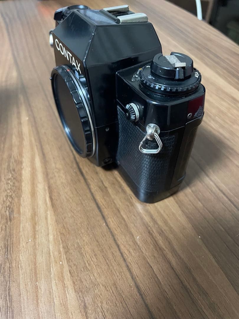 CONTAX 一眼レフカメラ ブラック 動作未確認