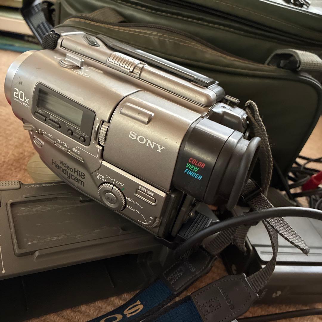 SONY Hi8 Handycam 20倍ズーム 本体
