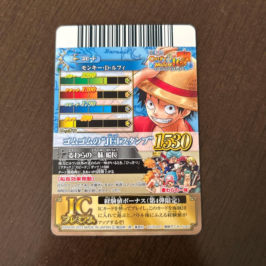 ワンピーベリーマッチアイシー　ルフィ　IC4-CP1