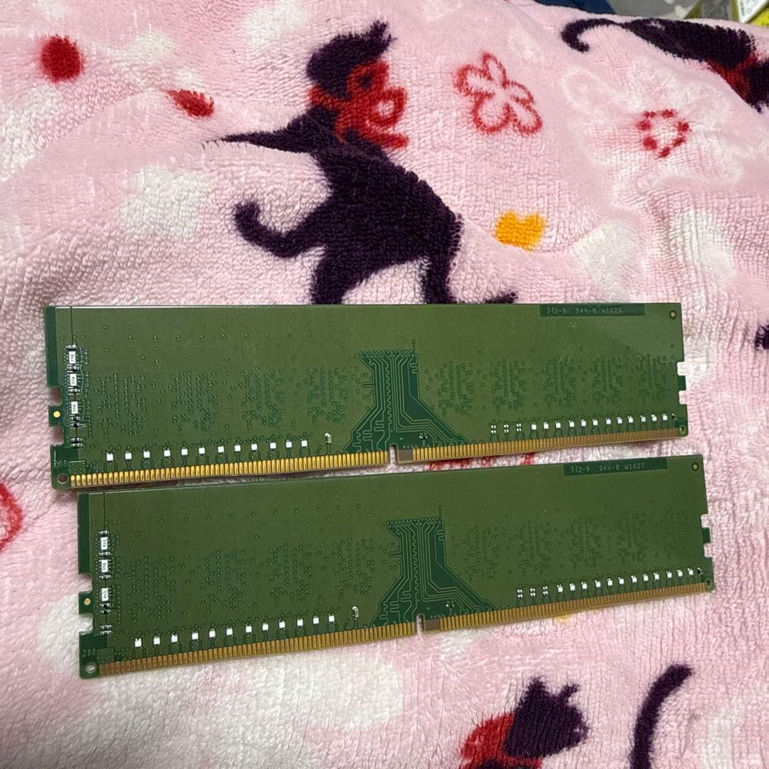 格安 動作品 SanMax DDR4 2400MHz 16GB (8GBx2枚)