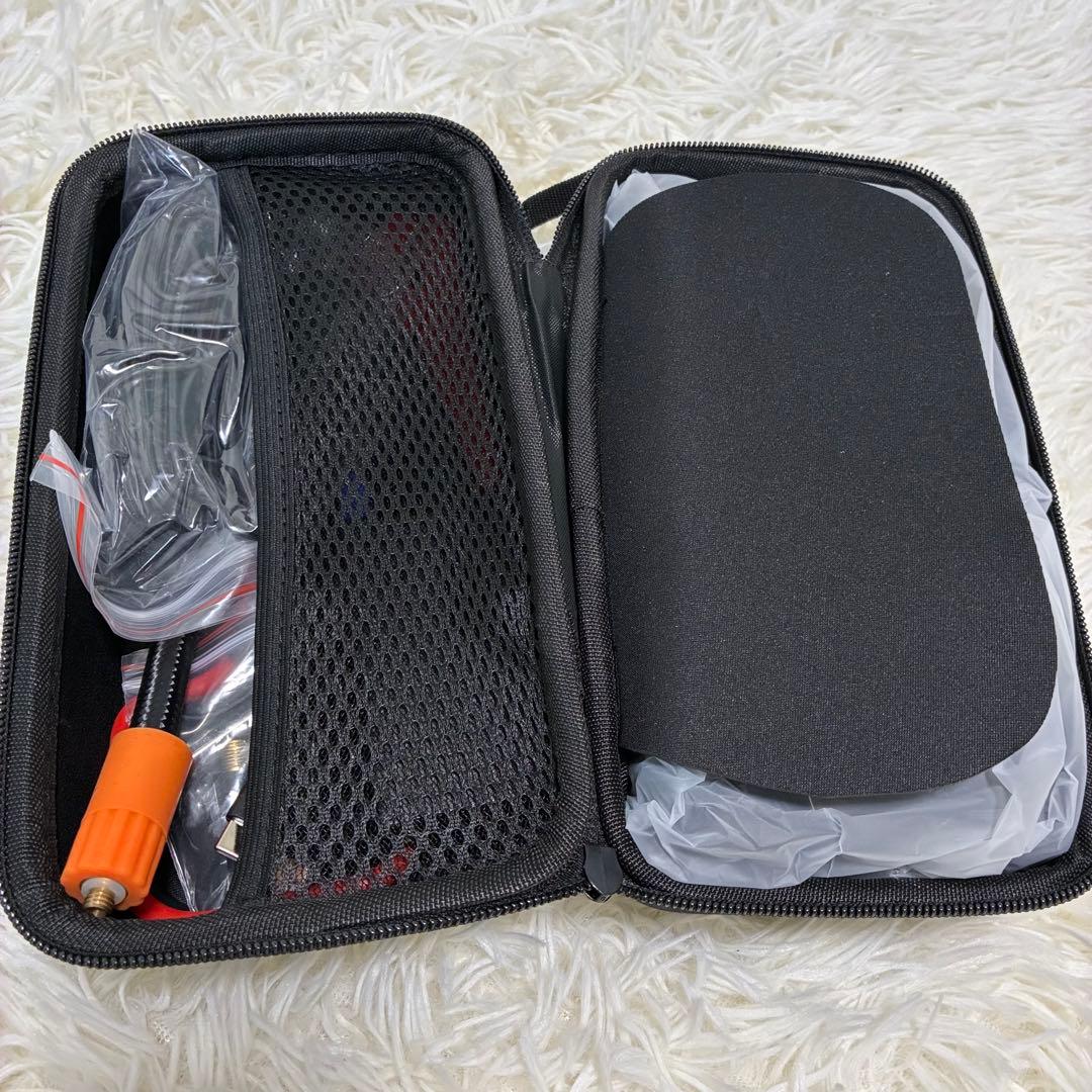新品 ジャンプスターター 電動空気入れ エアコンプレッサー搭載✨10000mAh