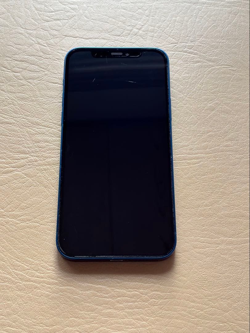 Apple iPhone 12 124Gブルー 本体 充電ケーブル付き