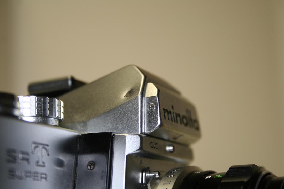 【動作確認済】ミノルタＳＲTスーパー+MCロッコールPF55㎜f1.7（M16）