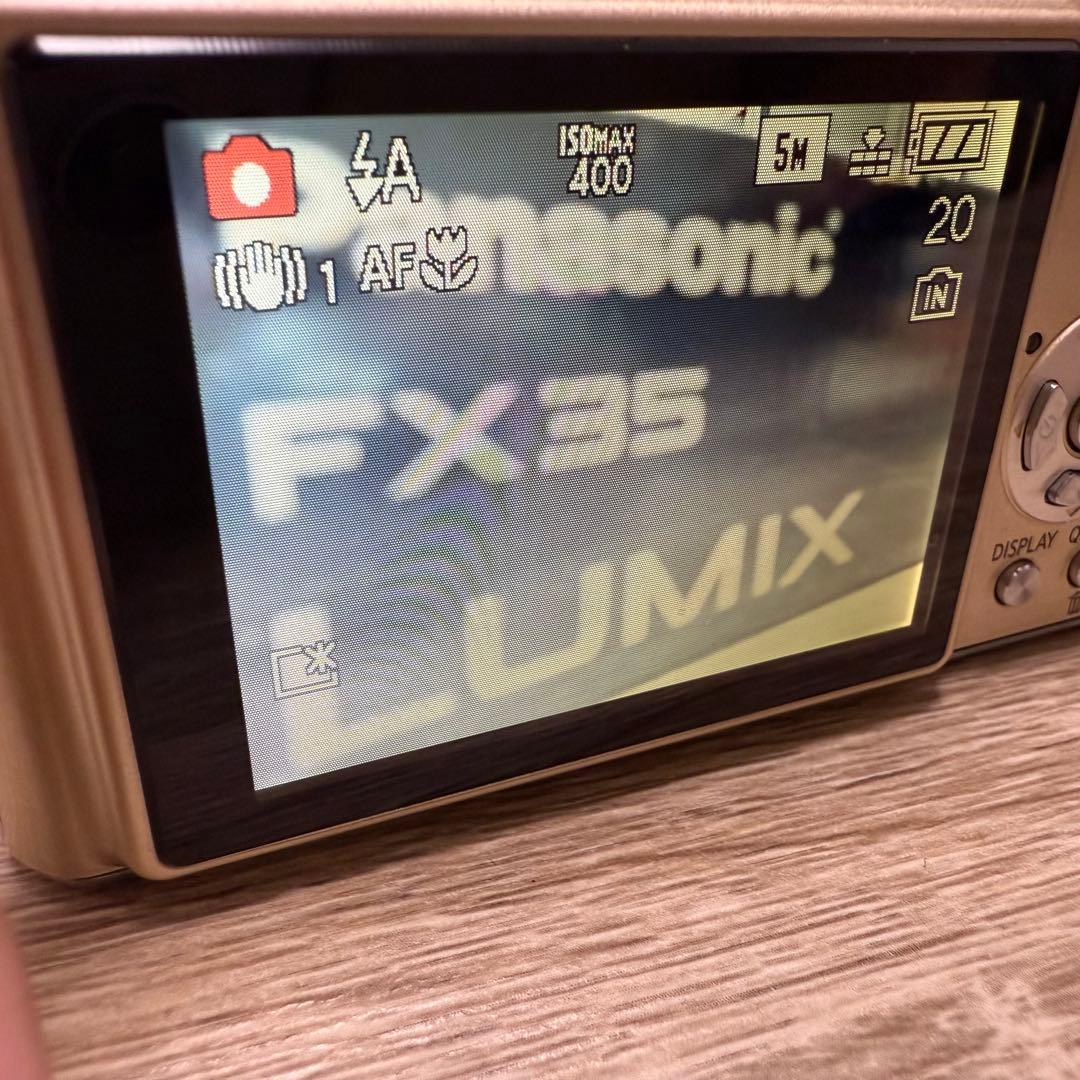 Panasonic LUMIX デジタルカメラ DCM-FX35