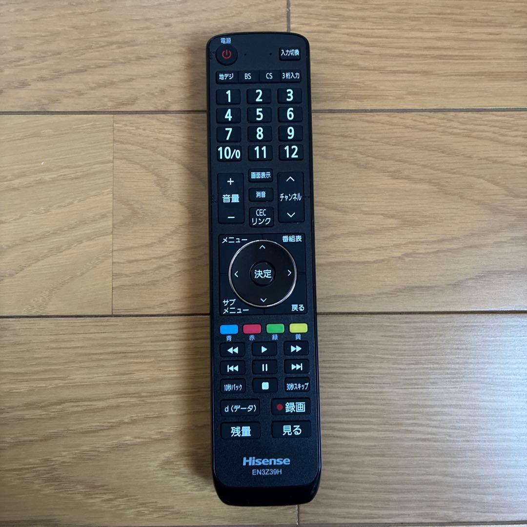 Hisense 24A50 液晶テレビ 24型　テレビ接続ケーブル付き