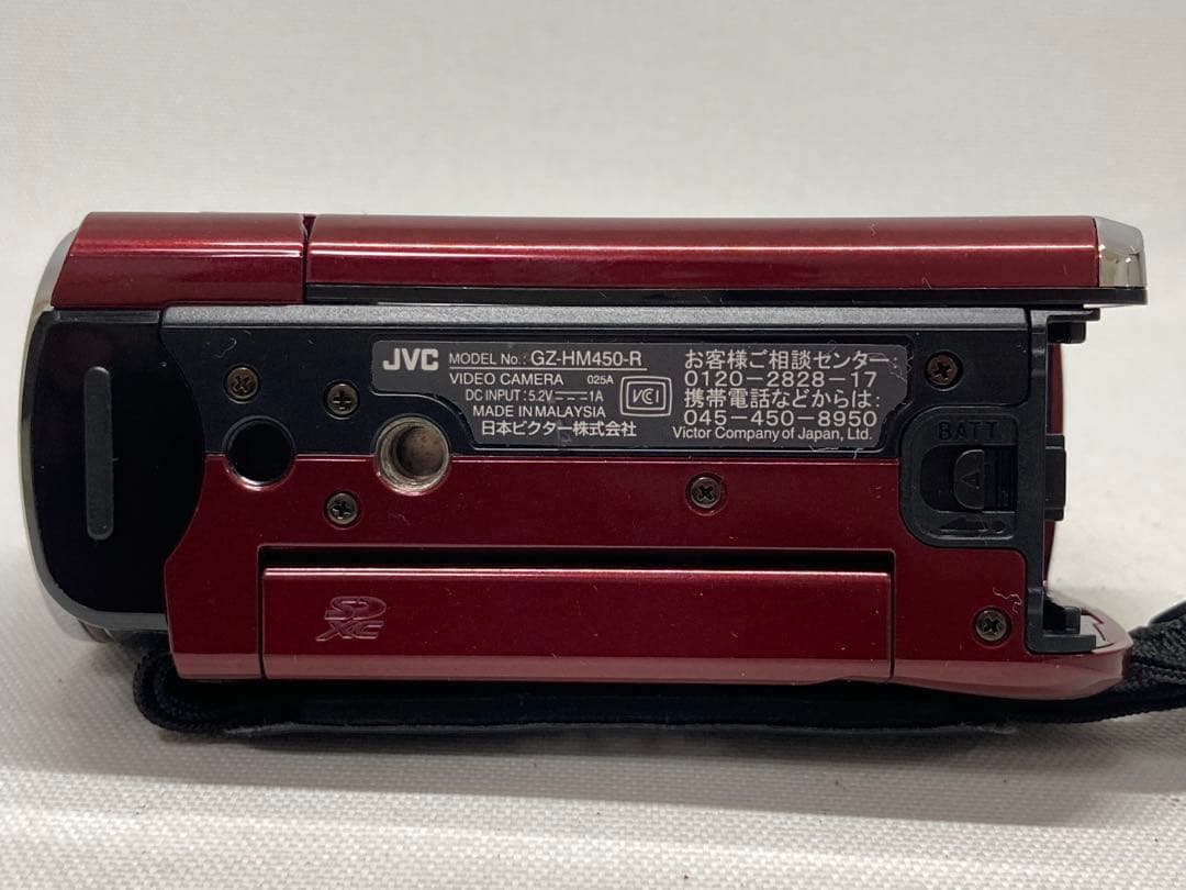 美品　JVC　Victor　Everio　GZ-HM450-R　h642a196