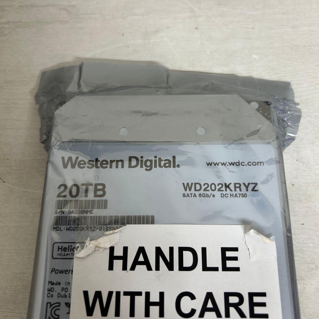 WESTERN DIGITAL WD202KRYZ 内蔵HDD 20TB