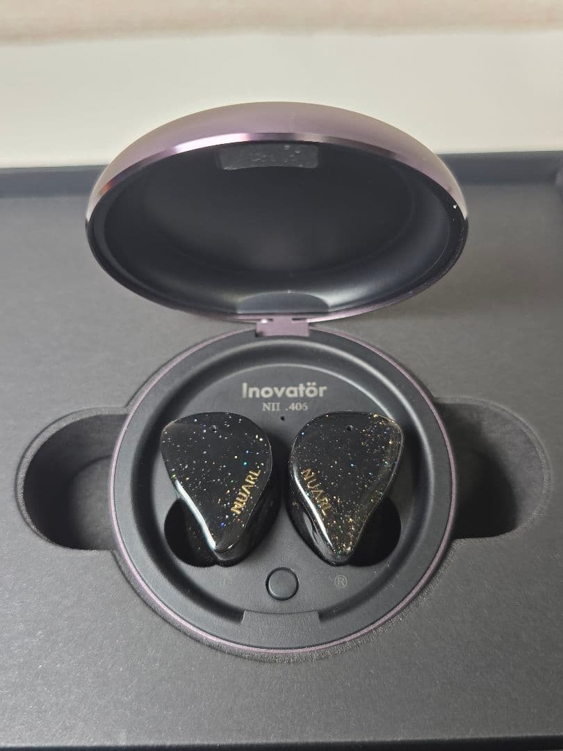NUARL Inovator ブラックスターライト ワイヤレスイヤホン