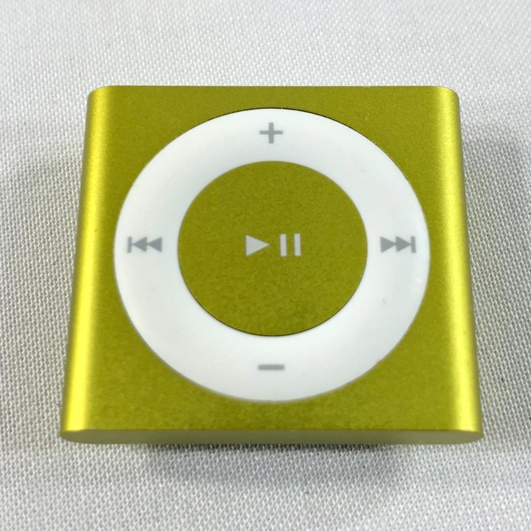 【美品】iPod shuffle 第4世代　新品バッテリーに交換済み　YG