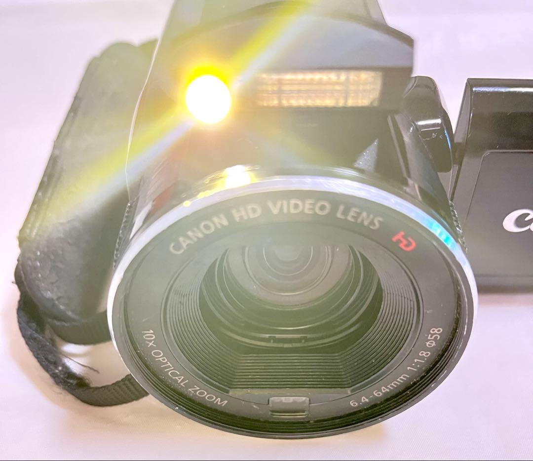 Canon キャノン HDビデオカメラ iVIS HF S11 バッテリー付き
