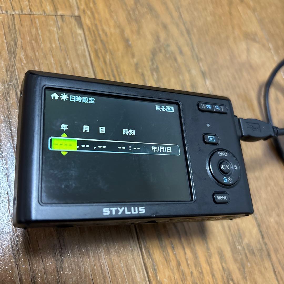 【動作確認済】オリンパス　デジタルカメラ　OLYMPUS VG-180 ブラック