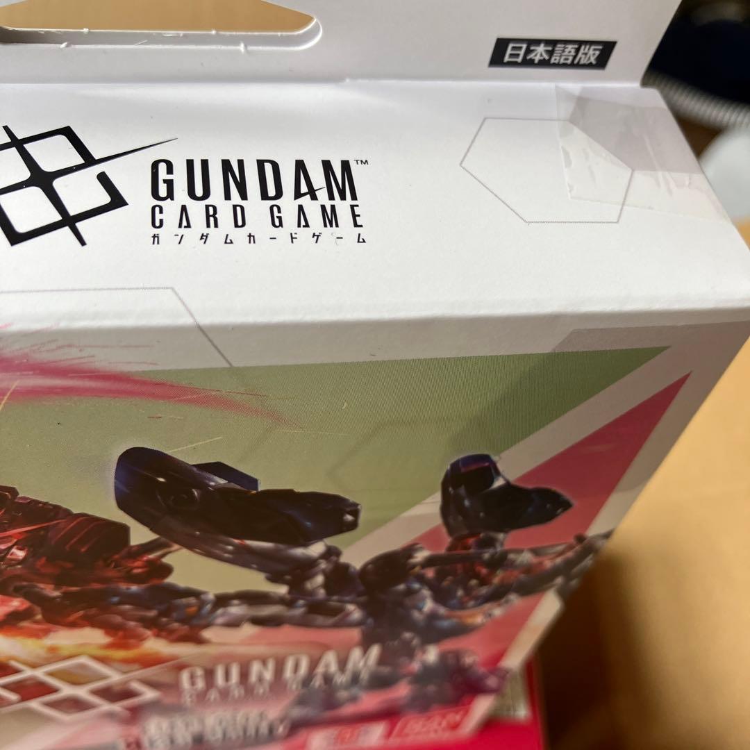 ガンダムカードゲームデュアルインパクト未開封テープ付き２boxとST 06セット