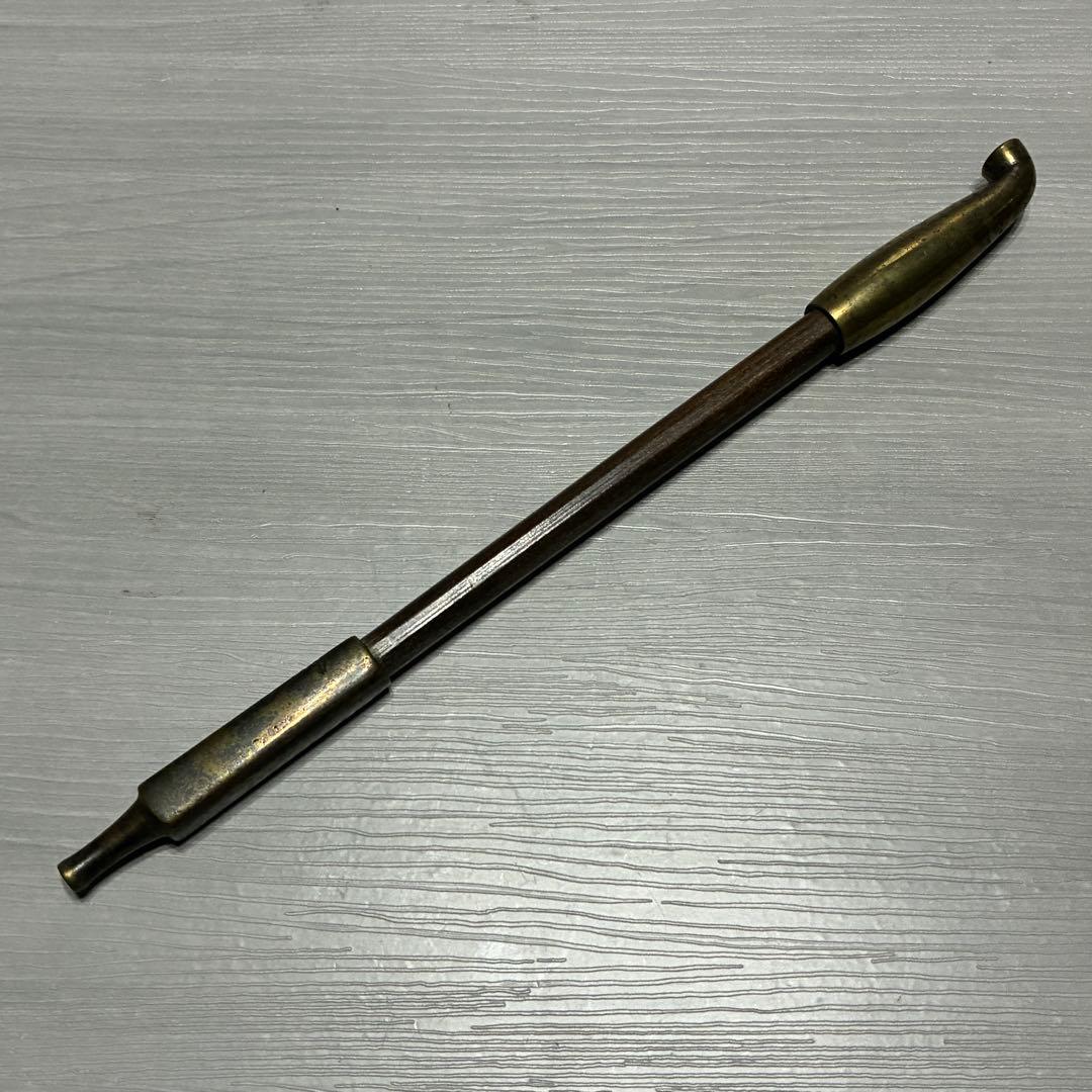 馬？彫刻装飾　喫煙具 キセル　煙管　古道具　年代物　動物　インテリア