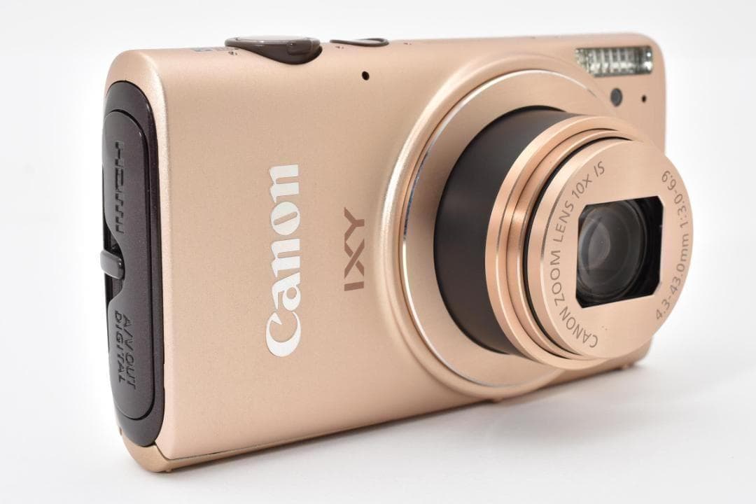 【お値下げ歓迎・ほぼ新品】Canon IXY 620F ゴールド