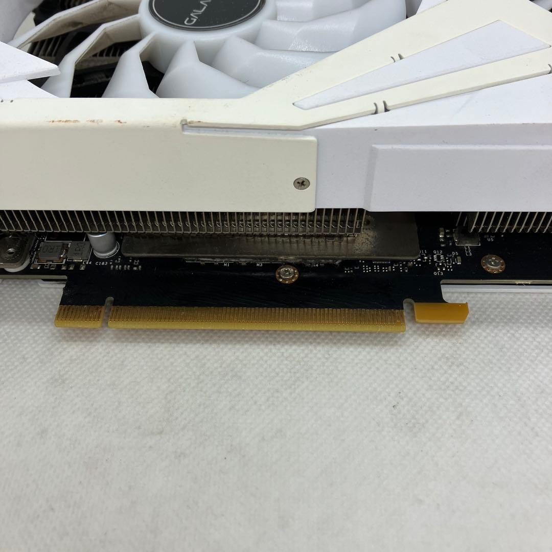 グラフィックボード・グラボ・ビデオカード GALAKURO GK-RTX3060Ti-E8GB/WHITE/LHR 164